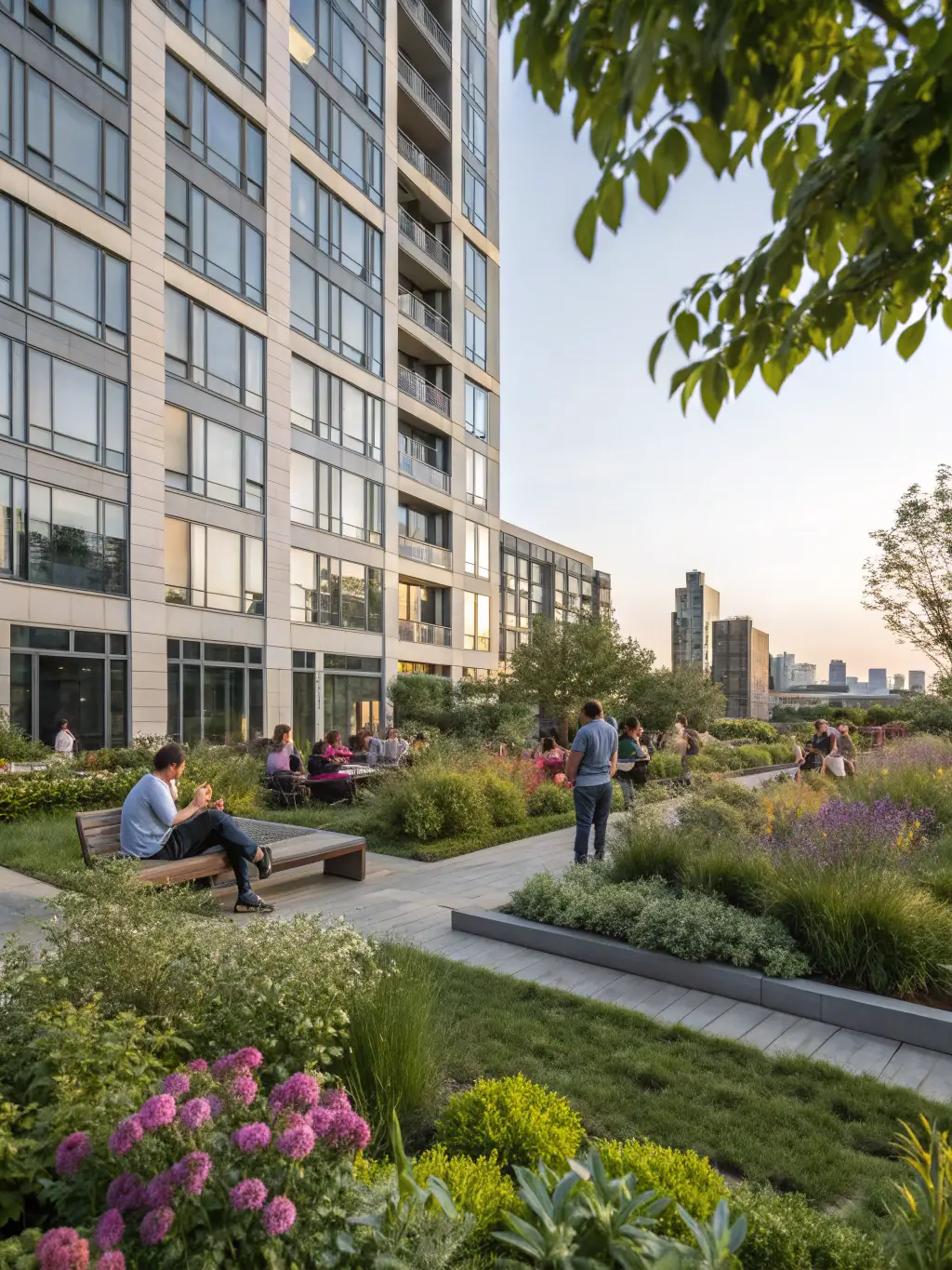 A newly constructed residential complex with modern architecture, showcasing MELVOMS GLOBAL LIMITED's commitment to quality real estate development.